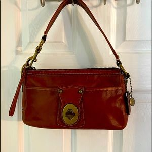 Coach whiskey brown vachetta legacy Shoulder bag